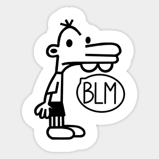 Manny Heffley BLM Sticker